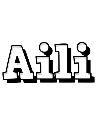 Aili snowing logo