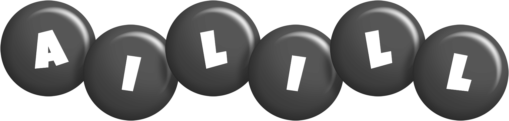 Ailill candy-black logo