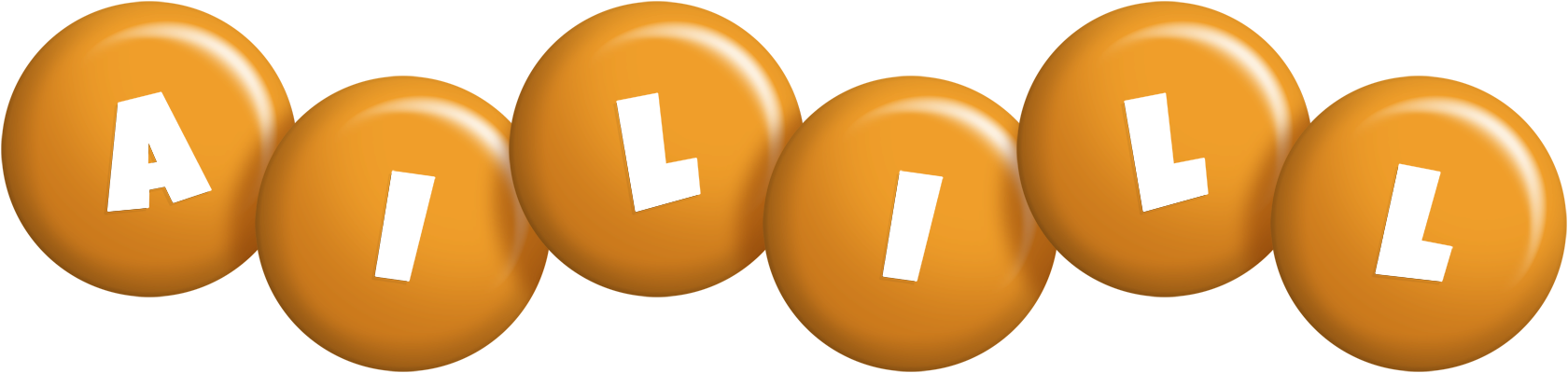 Ailill candy-orange logo