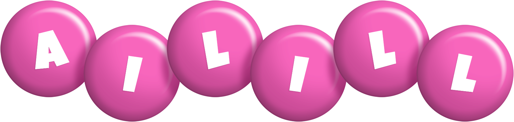 Ailill candy-pink logo