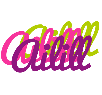 Ailill flowers logo