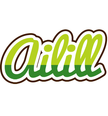 Ailill golfing logo