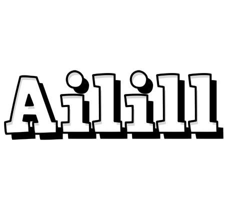 Ailill snowing logo