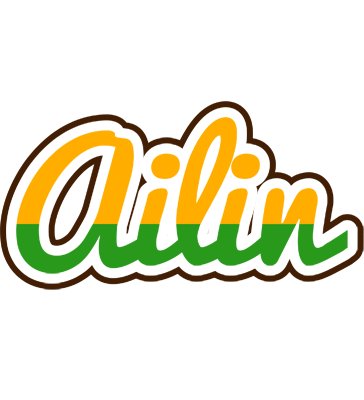 Ailin banana logo