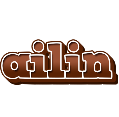 Ailin brownie logo