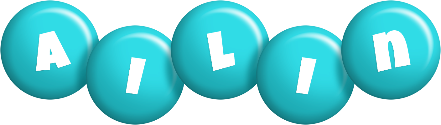 Ailin candy-azur logo