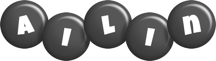 Ailin candy-black logo