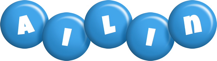 Ailin candy-blue logo