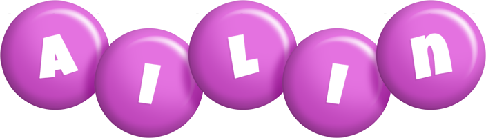 Ailin candy-purple logo