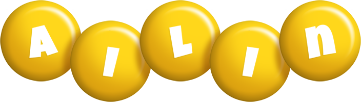Ailin candy-yellow logo