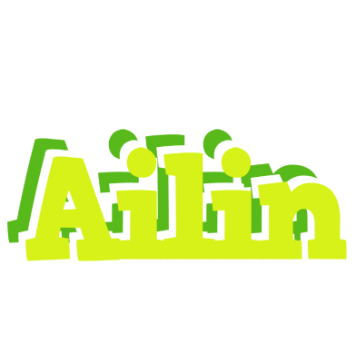 Ailin citrus logo
