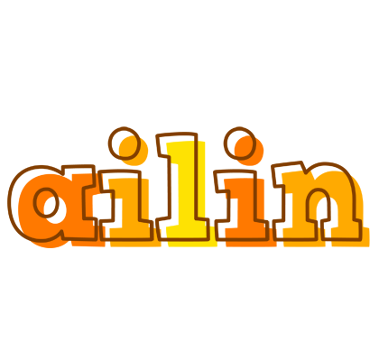 Ailin desert logo