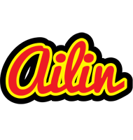 Ailin fireman logo