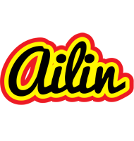 Ailin flaming logo