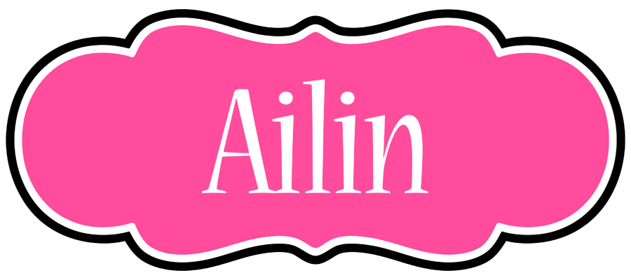 Ailin invitation logo