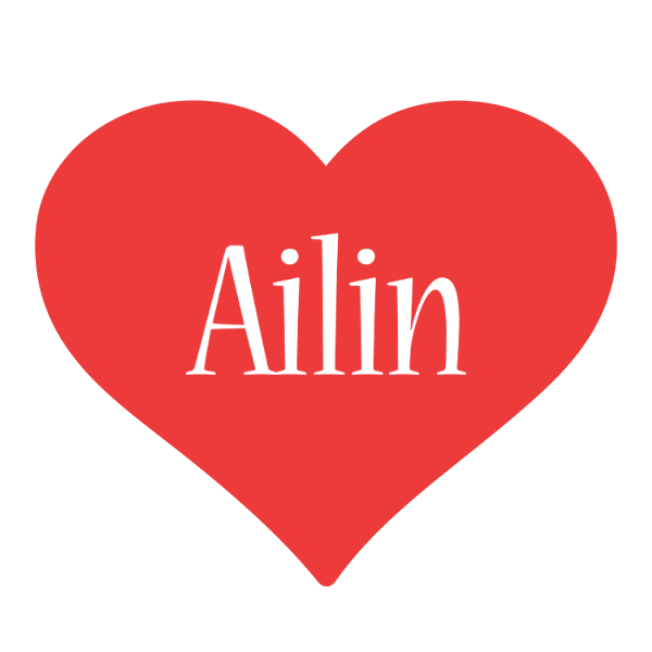 Ailin love logo