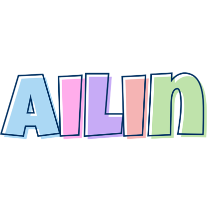 Ailin pastel logo