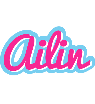 Ailin popstar logo