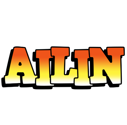 Ailin sunset logo