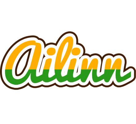Ailinn banana logo