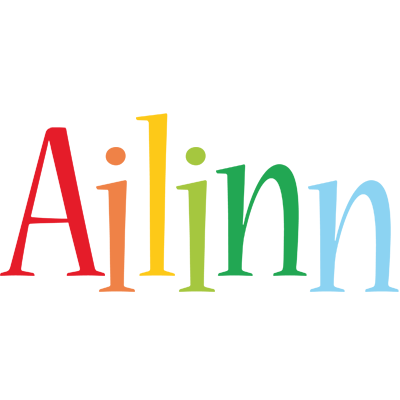 Ailinn birthday logo