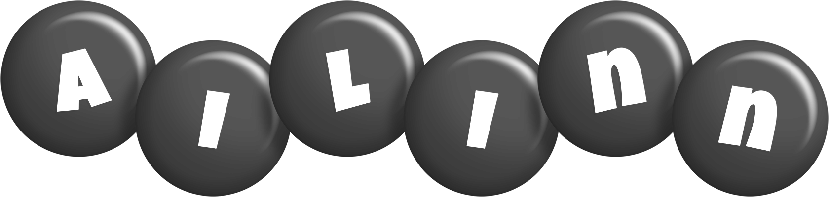 Ailinn candy-black logo