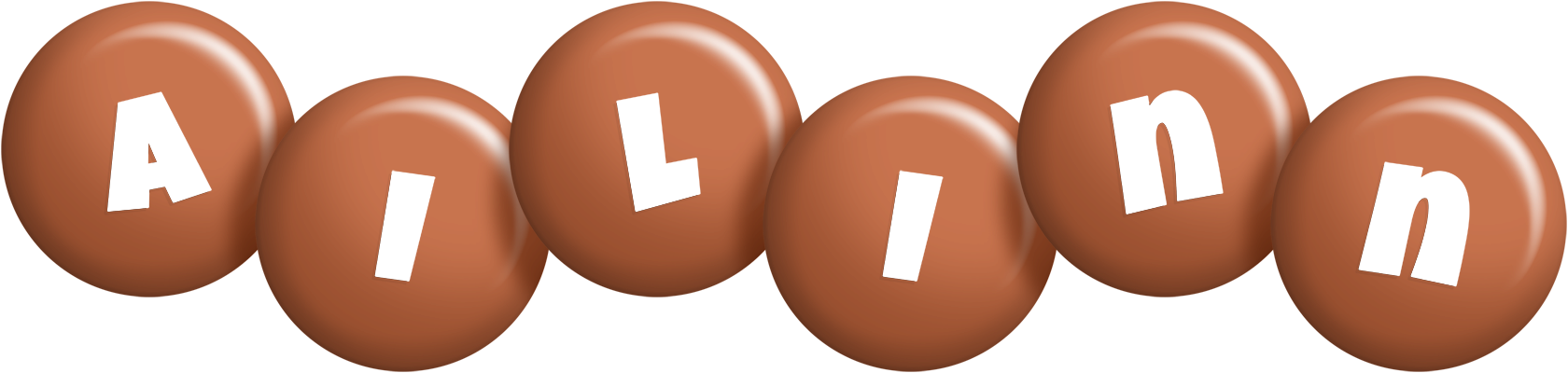 Ailinn candy-brown logo