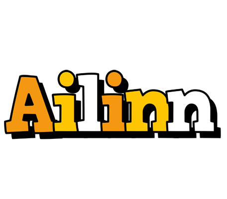 Ailinn cartoon logo