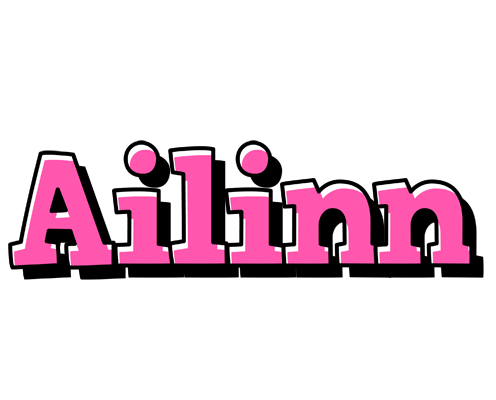 Ailinn girlish logo