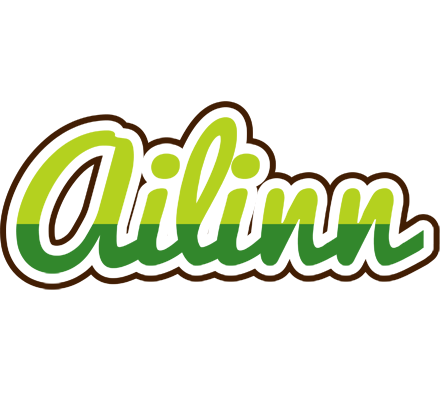 Ailinn golfing logo