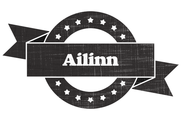Ailinn grunge logo