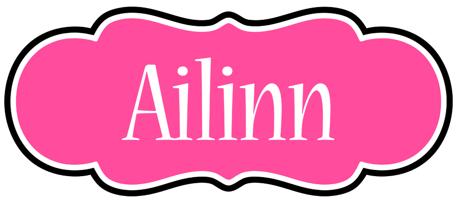 Ailinn invitation logo