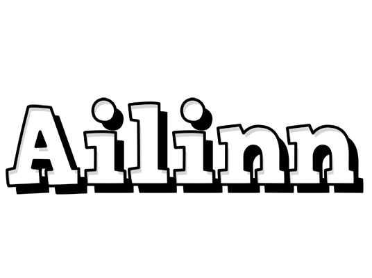 Ailinn snowing logo
