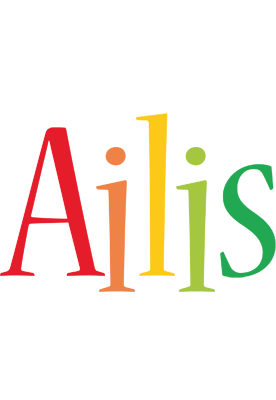 Ailis birthday logo