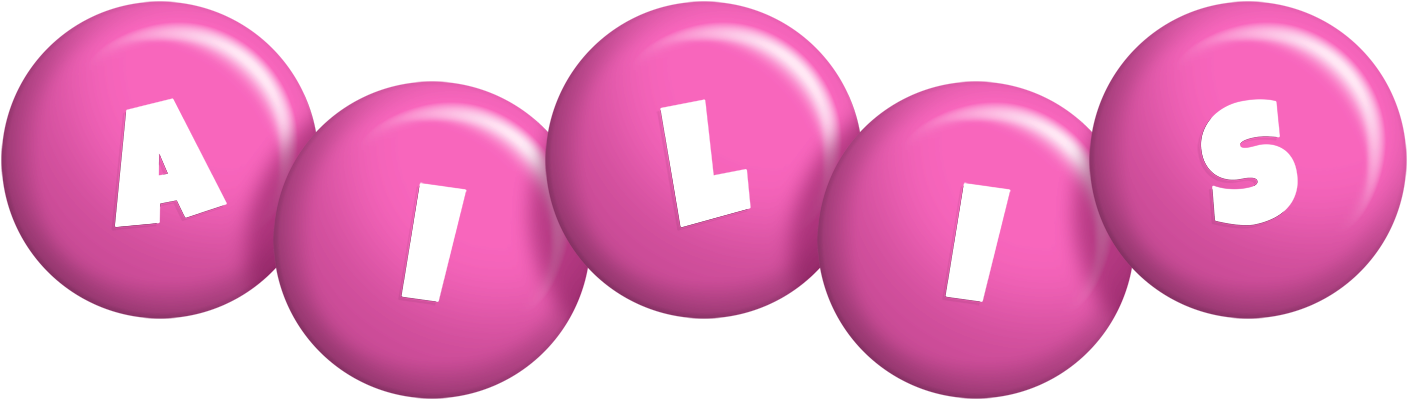 Ailis candy-pink logo