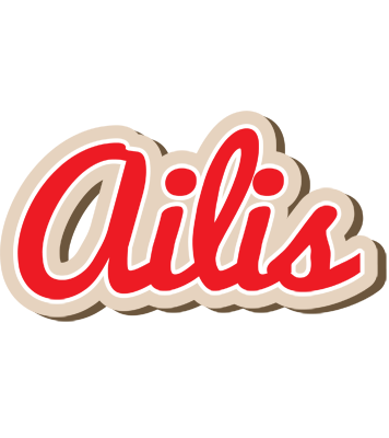 Ailis chocolate logo