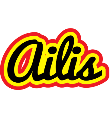 Ailis flaming logo