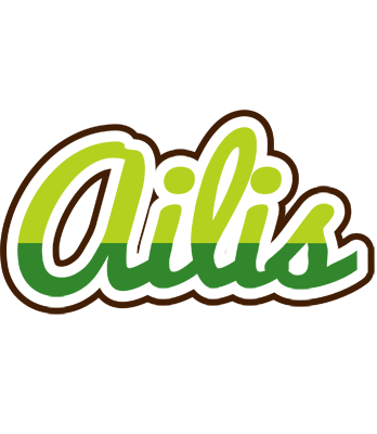 Ailis golfing logo