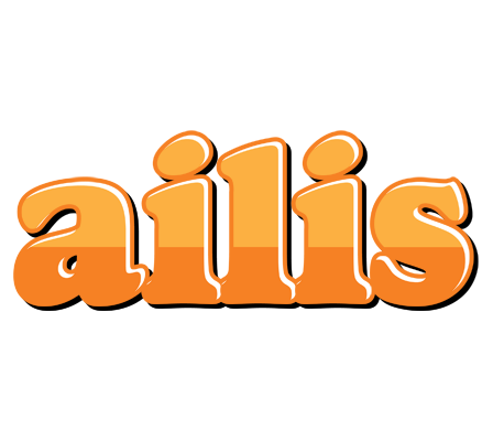 Ailis orange logo