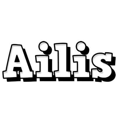 Ailis snowing logo