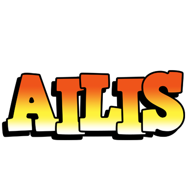 Ailis sunset logo
