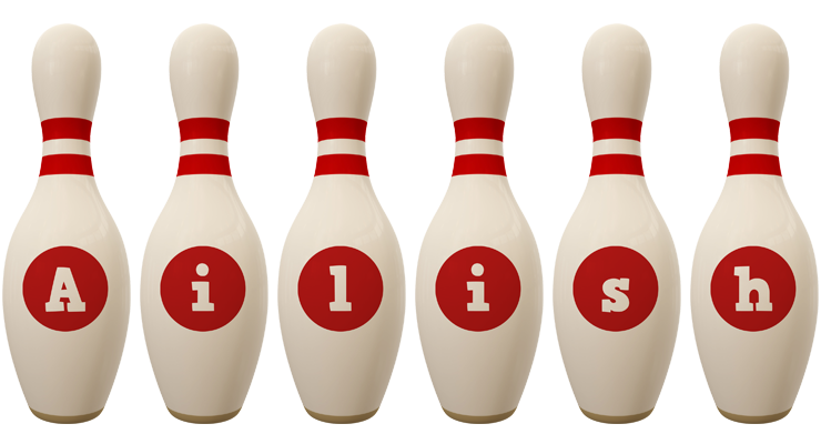 Ailish bowling-pin logo