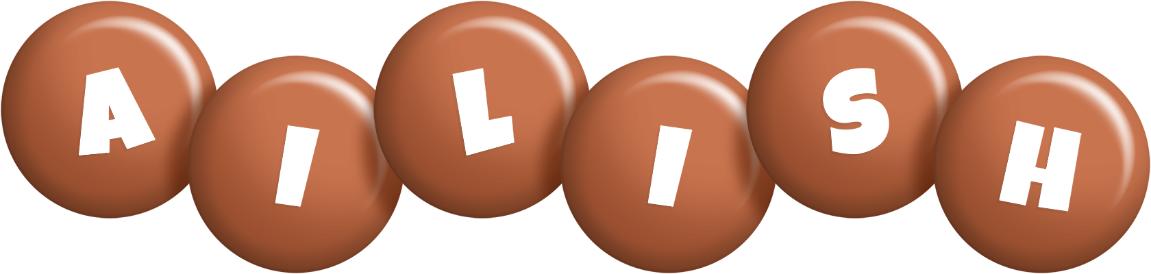 Ailish candy-brown logo