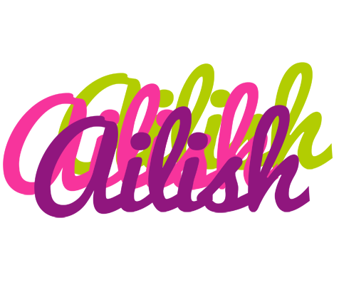 Ailish flowers logo