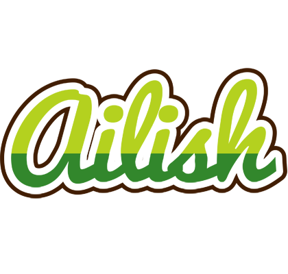 Ailish golfing logo
