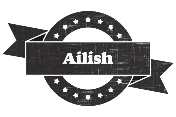 Ailish grunge logo