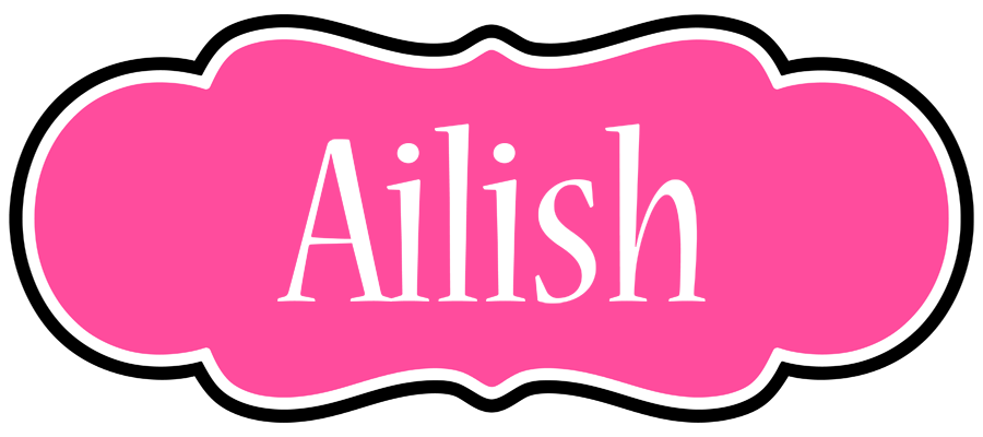 Ailish invitation logo
