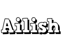 Ailish snowing logo