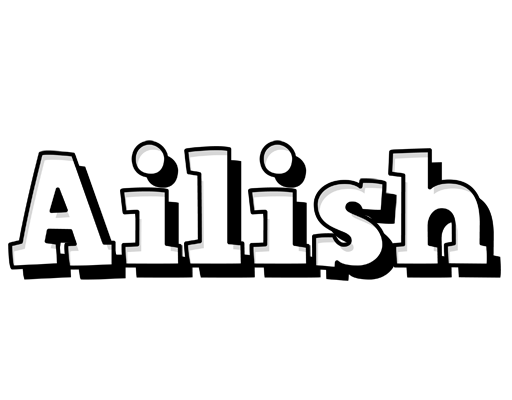 Ailish snowing logo