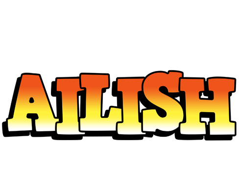Ailish sunset logo